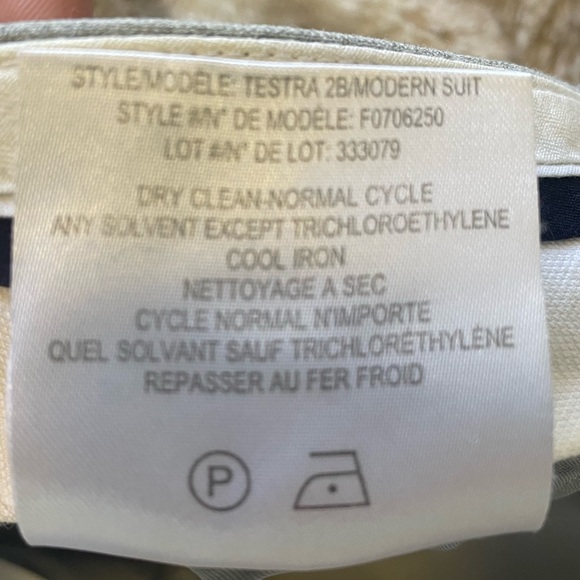 Theory testra two b/modern suit dress pants. Size 0 EUC. Grey color - Picture 4 of 5